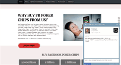 Desktop Screenshot of buycheappokerchips.com