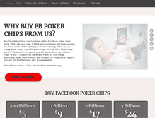 Tablet Screenshot of buycheappokerchips.com